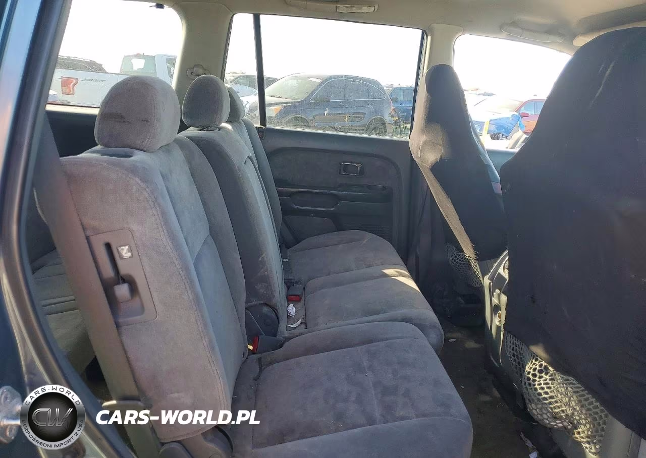 2005 Honda Pilot Ex VIN:2HKYF18425H569960 - 10