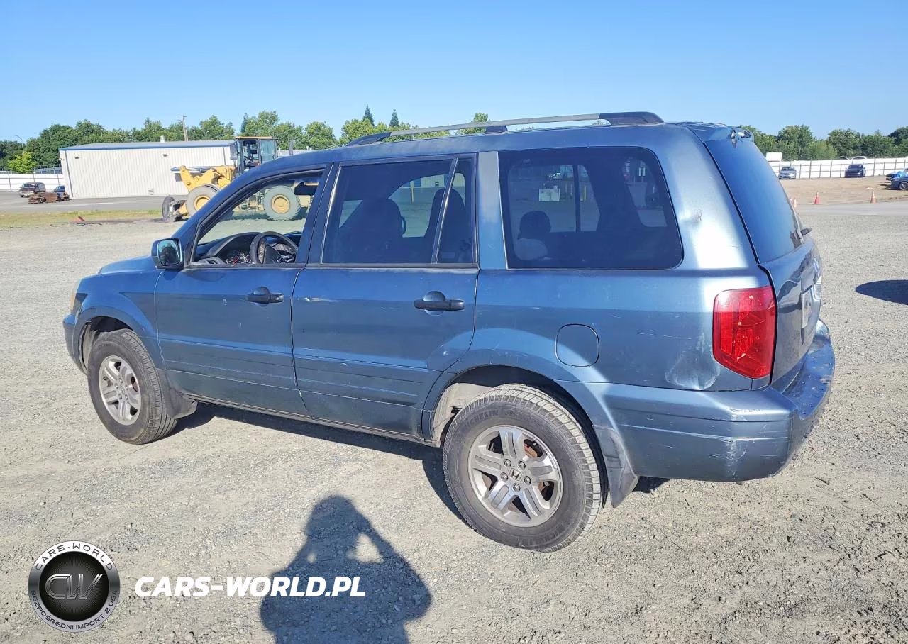 2005 Honda Pilot Ex VIN:2HKYF18425H569960 - 2
