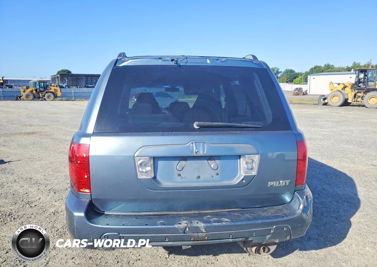2005 Honda Pilot Ex VIN:2HKYF18425H569960 - 6