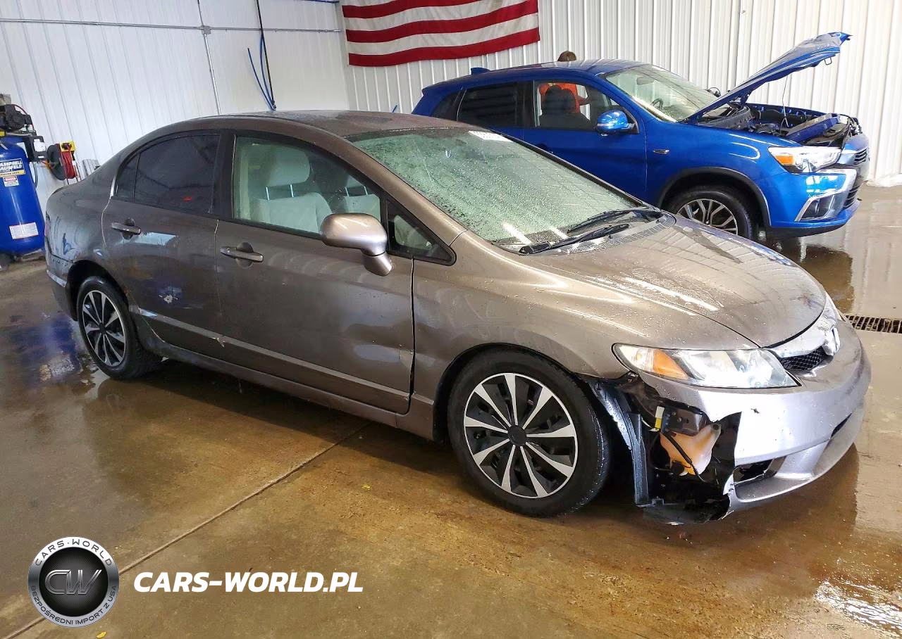 2009 Honda Civic Lx VIN:2HGFA16569H547378 - 4