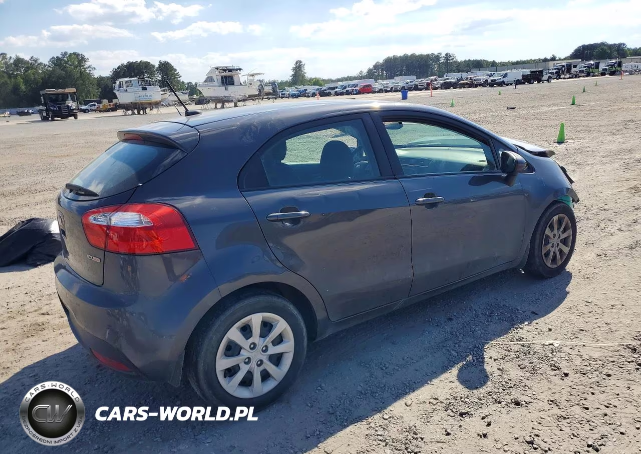 2013 Kia Rio Ex VIN:KNADN5A36D6138540 - 3