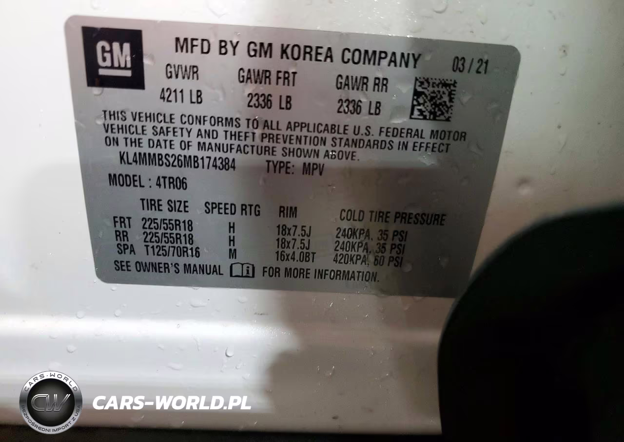2021 Buick Encore Gx Preferred VIN:KL4MMBS26MB174384 - 12