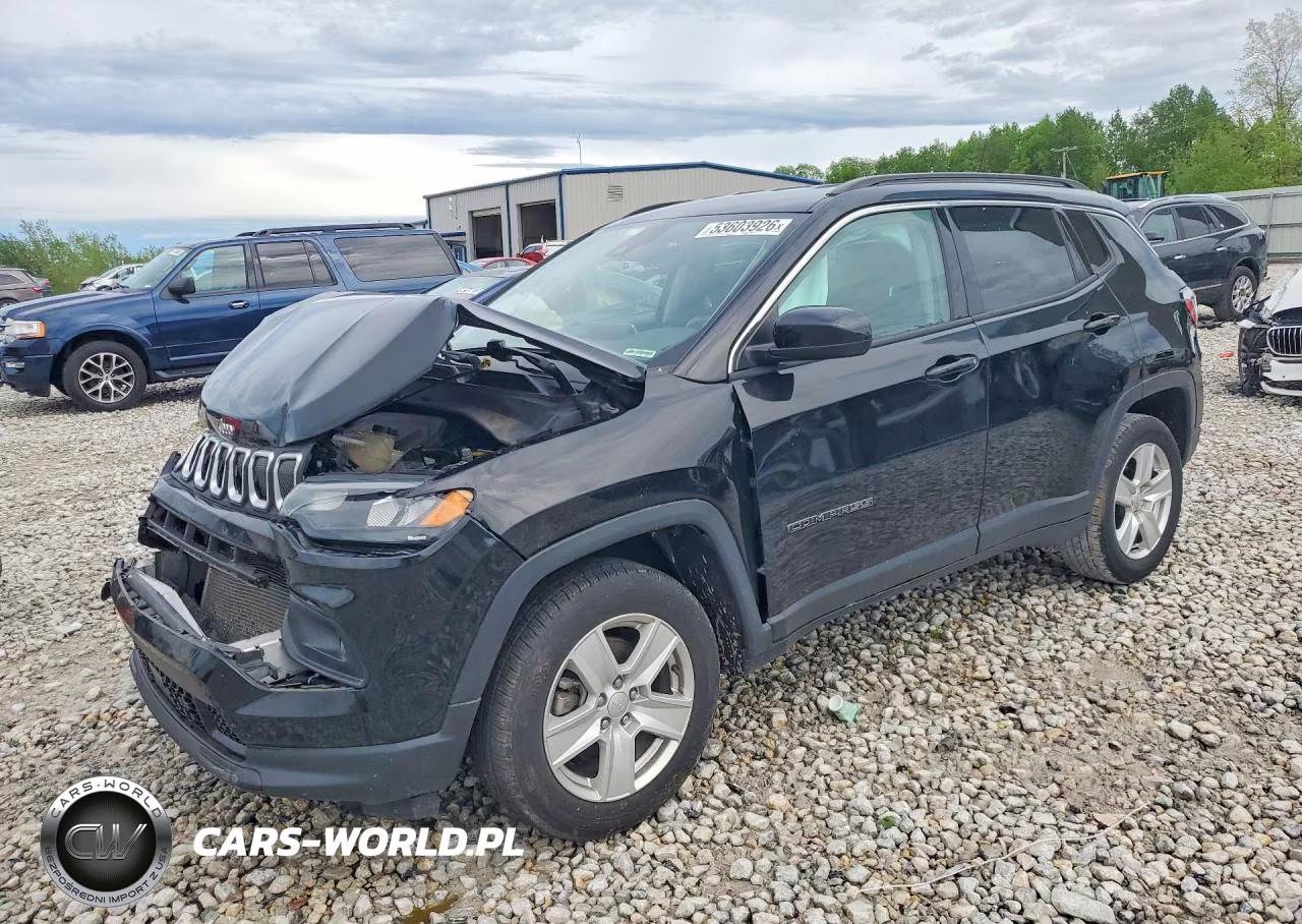 2022 Jeep Compass Latitude VIN:3C4NJDBB3NT133869 - 1