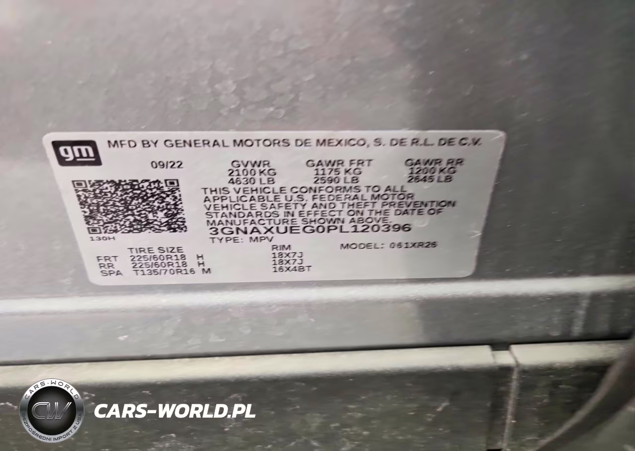 2023 Chevrolet Equinox Lt VIN:3GNAXUEG0PL120396 - 12