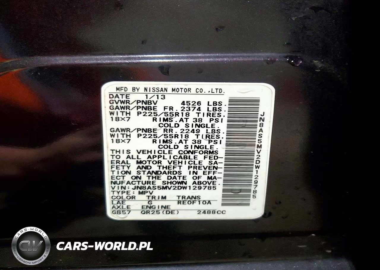 2013 Nissan Rogue S VIN:JN8AS5MV2DW129785 - 13
