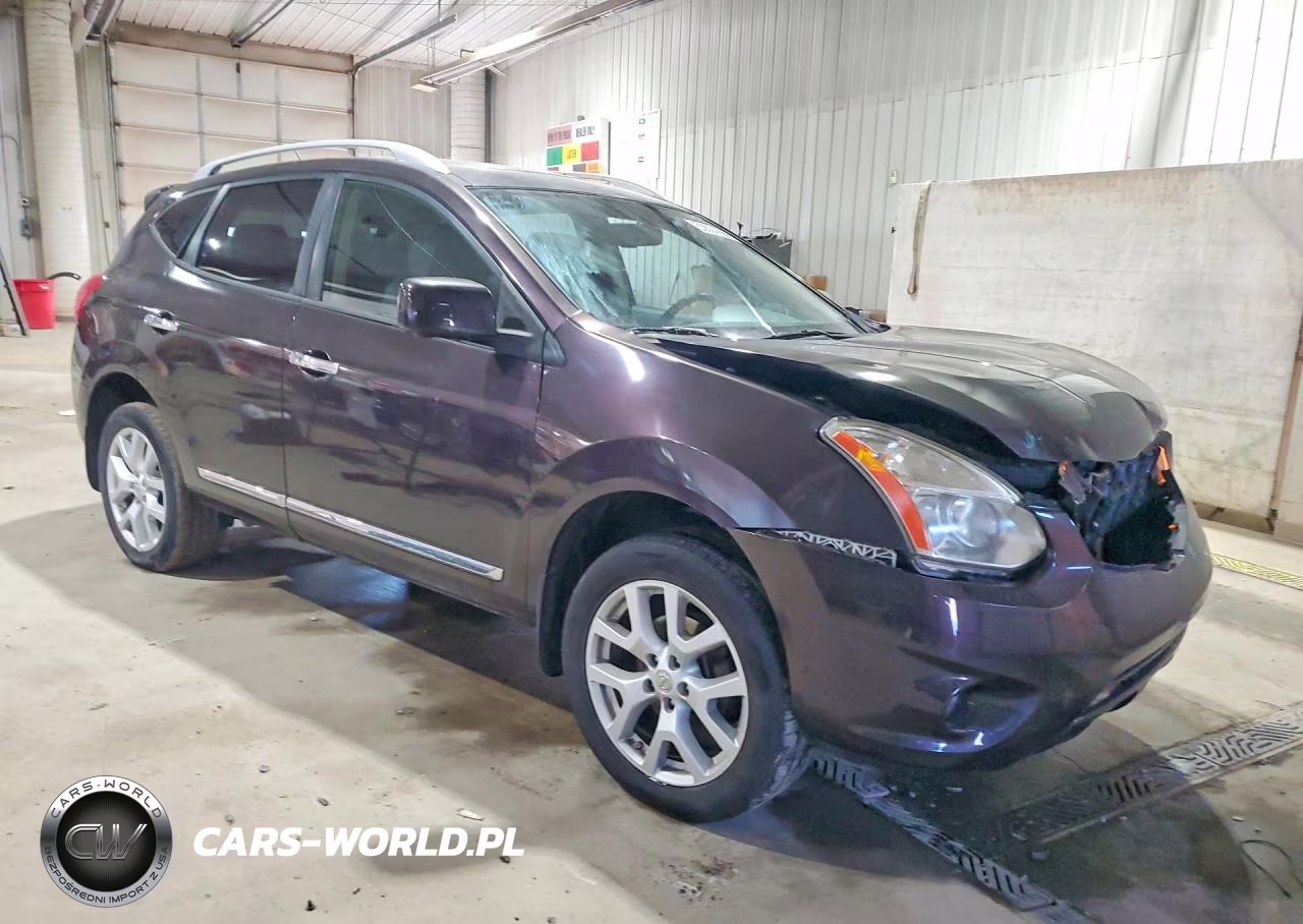 2013 Nissan Rogue S VIN:JN8AS5MV2DW129785 - 4
