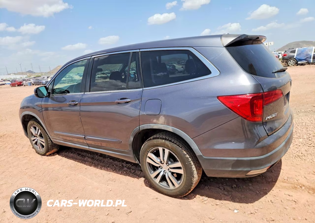 2017 Honda Pilot Ex VIN:5FNYF5H33HB017563 - 2