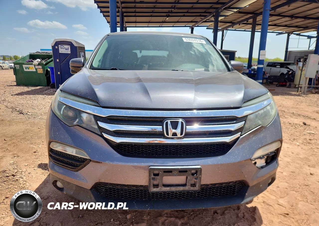 2017 Honda Pilot Ex VIN:5FNYF5H33HB017563 - 5