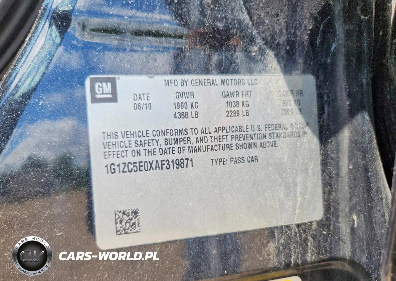 2010 Chevrolet Malibu 1Lt VIN:1G1ZC5E0XAF319871 - 12