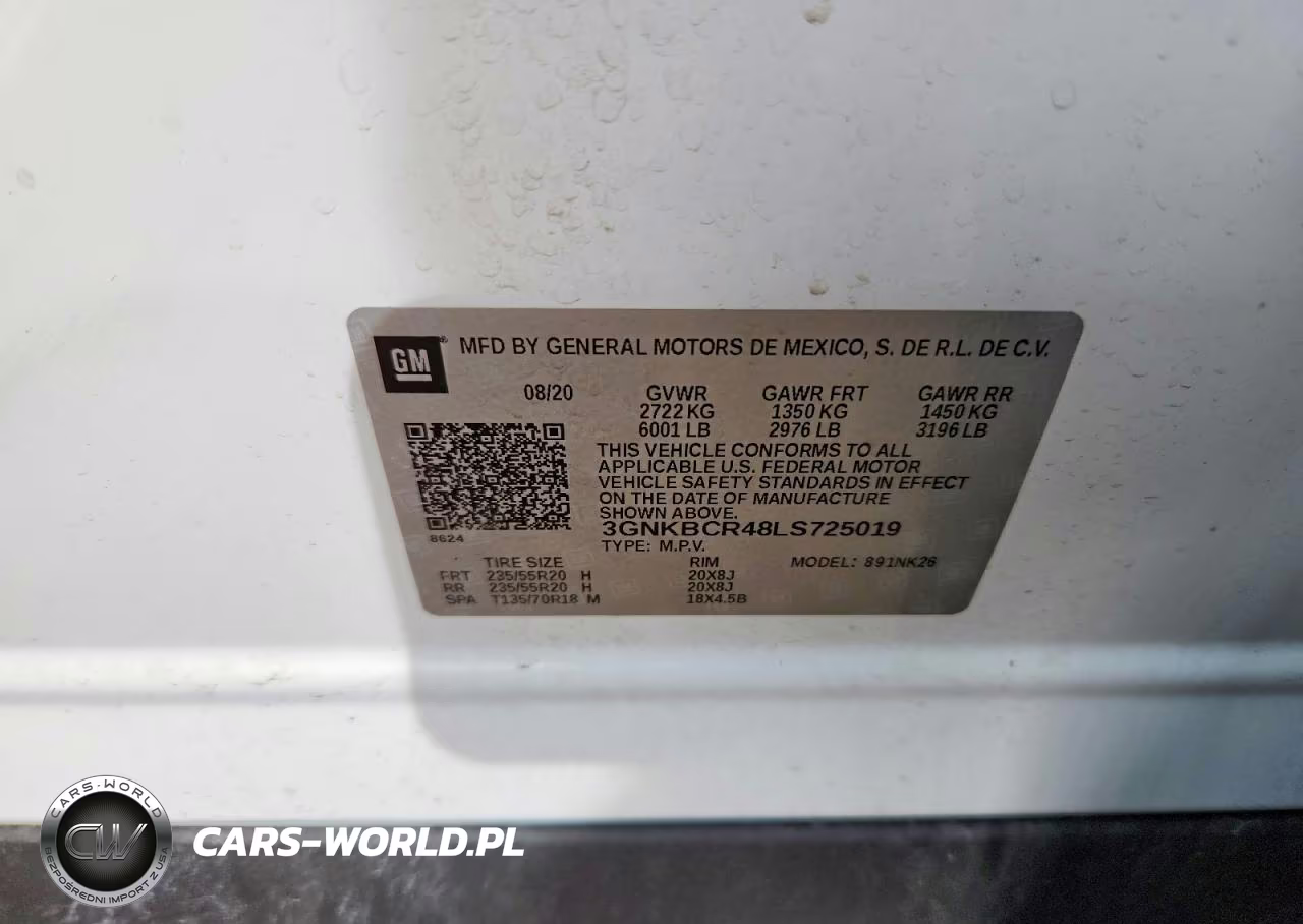 2020 Chevrolet Blazer 2Lt VIN:3GNKBCR48LS725019 - 13