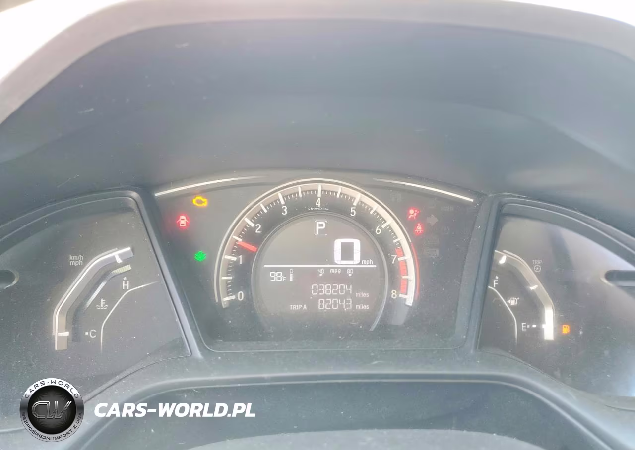 2016 Honda Civic Lx VIN:19XFC2F52GE221679 - 9