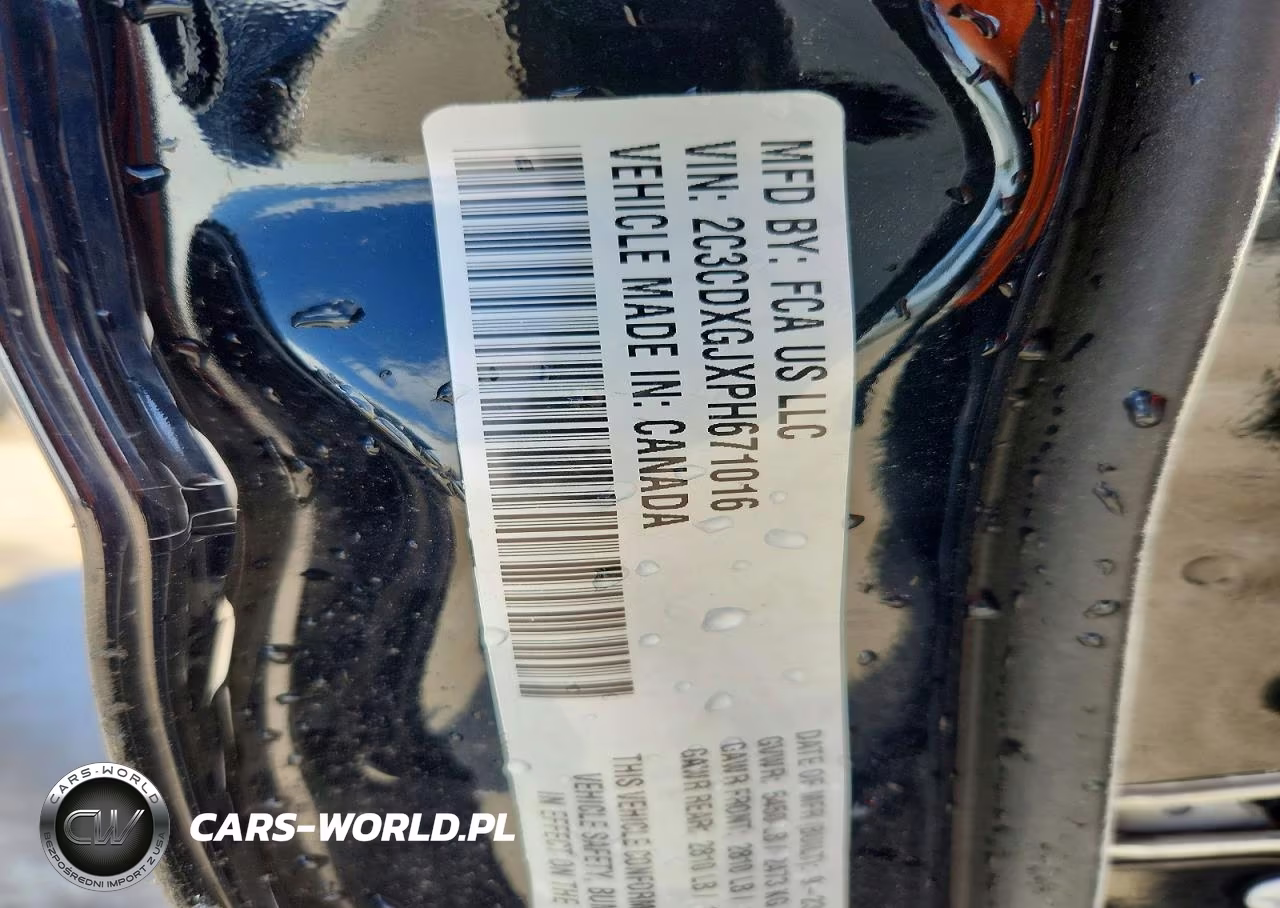 2023 Dodge Charger Scat Pack VIN:2C3CDXGJXPH671016 - 12