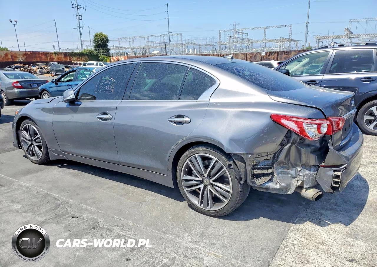 2014 Infiniti Q50 Hybrid Premium VIN:JN1AV7AP9EM690960 - 2