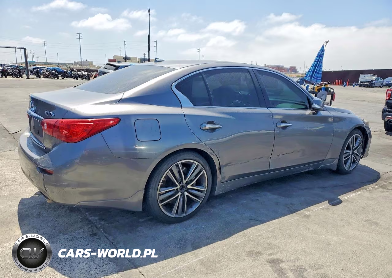 2014 Infiniti Q50 Hybrid Premium VIN:JN1AV7AP9EM690960 - 3