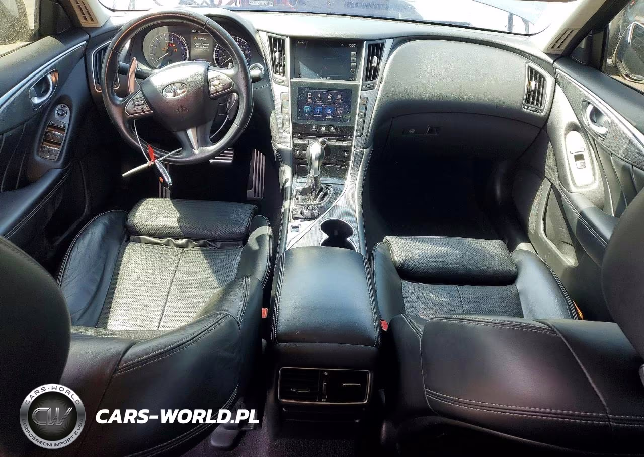 2014 Infiniti Q50 Hybrid Premium VIN:JN1AV7AP9EM690960 - 8