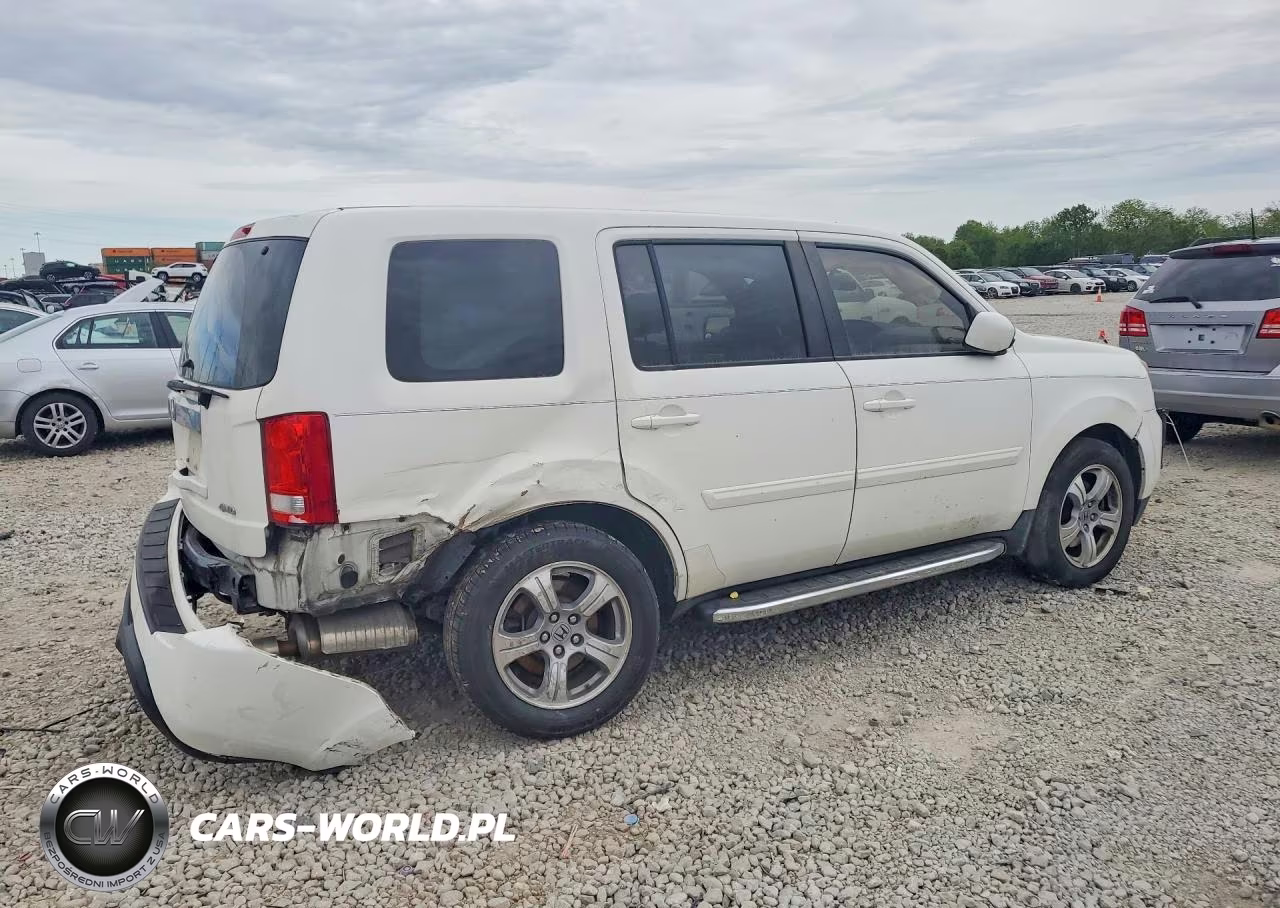 2015 Honda Pilot Ex-L VIN:5FNYF4H53FB047753 - 3