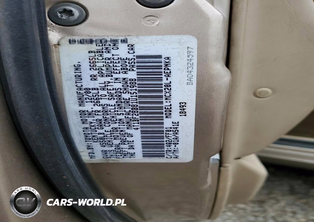 2001 Toyota Avalon Xl VIN:4T1BF28B81U151988 - 12