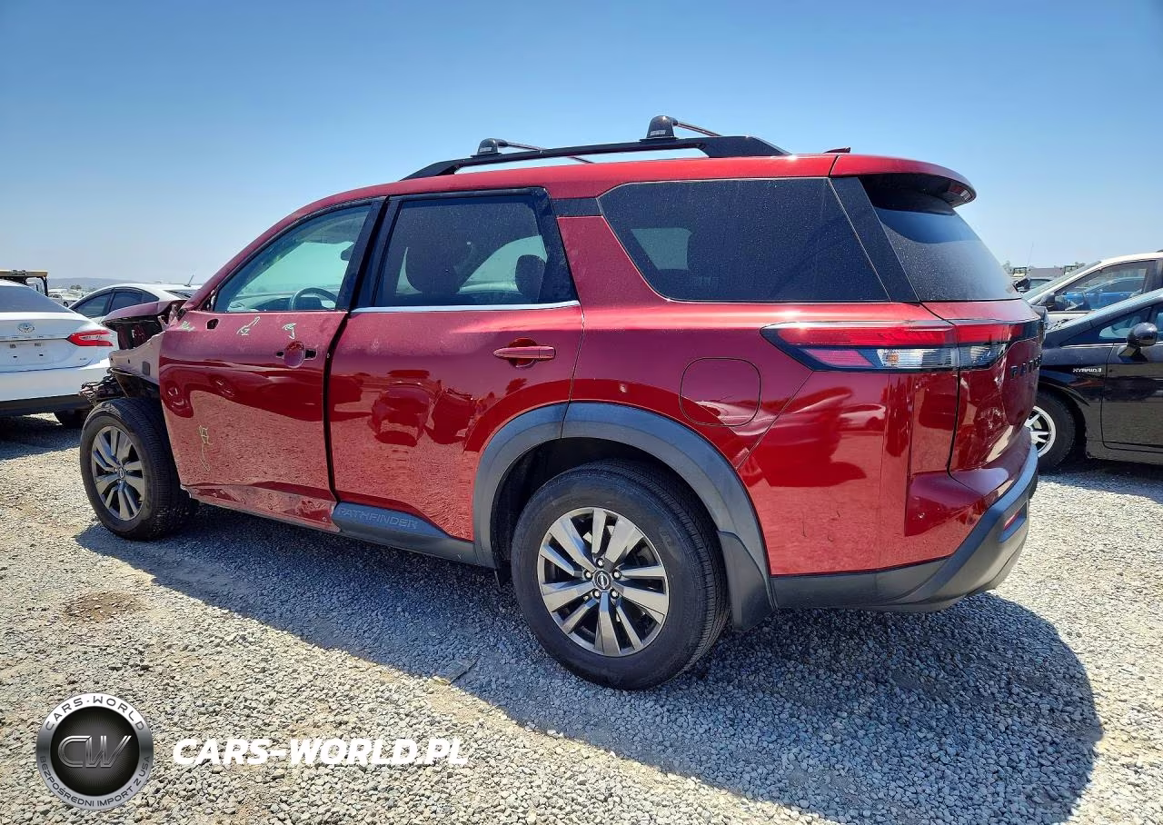 2022 Nissan Pathfinder Sv VIN:5N1DR3BA9NC249543 - 2