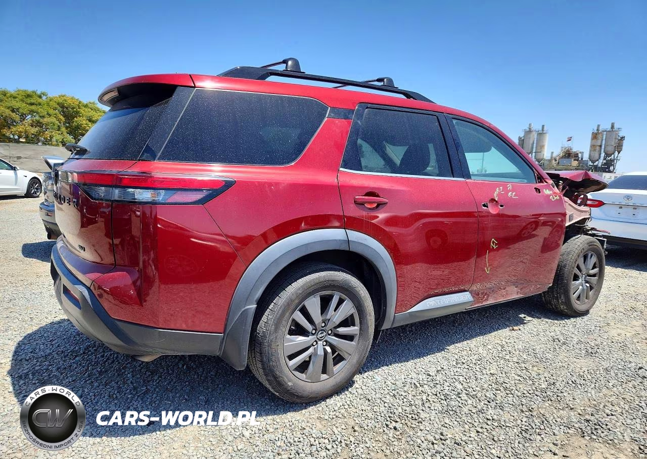 2022 Nissan Pathfinder Sv VIN:5N1DR3BA9NC249543 - 3