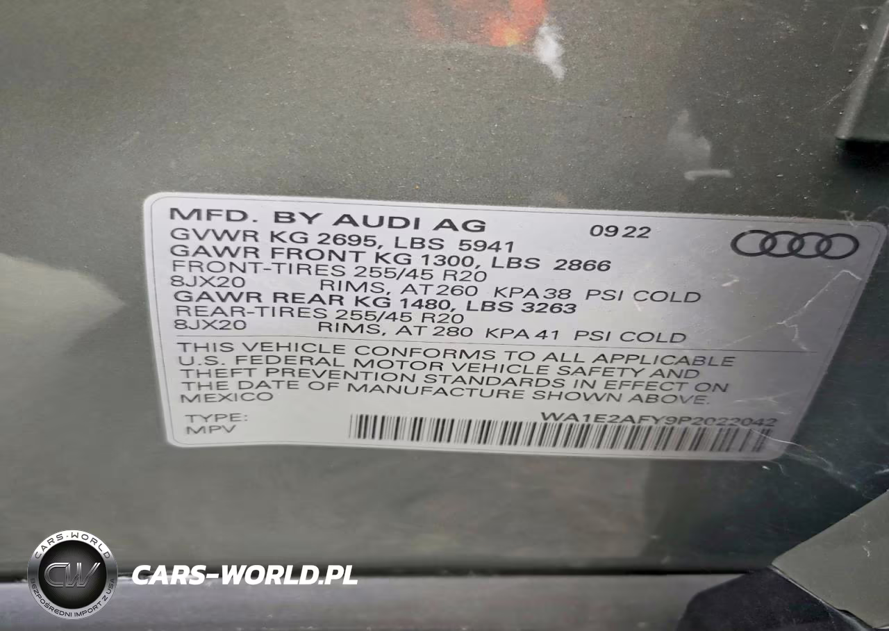 2023 Audi Q5 E Premium Plus 55 VIN:WA1E2AFY9P2022042 - 12