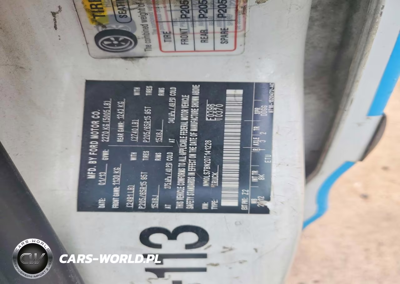 2013 Ford Transit Connect Xlt VIN:NM0LS7BN2DT141226 - 12