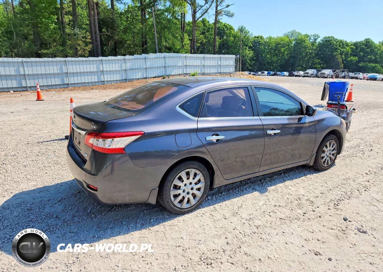 2013 Nissan Sentra S VIN:3N1AB7AP6DL660428 - 3