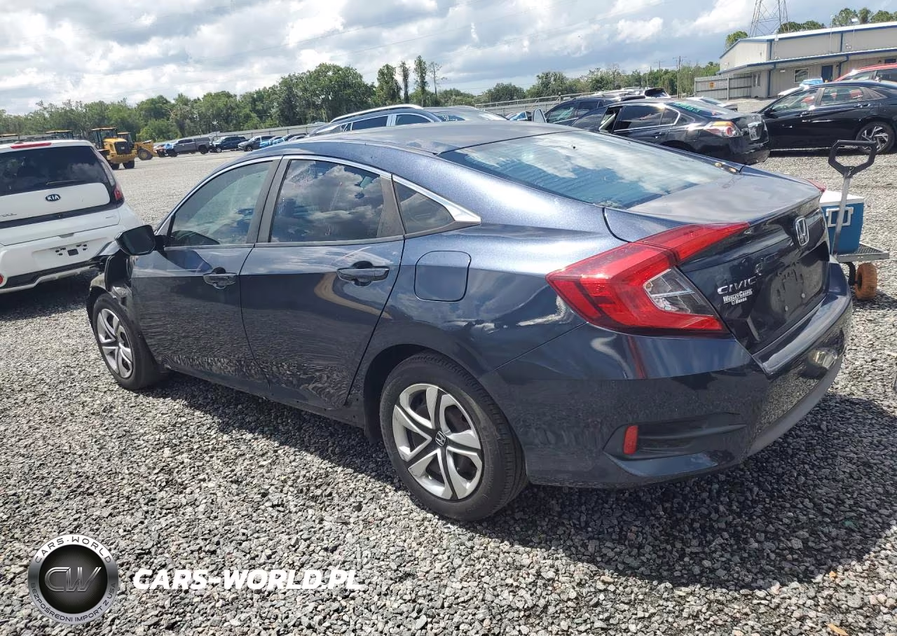 2016 Honda Civic Lx VIN:19XFC2F56GE095942 - 2