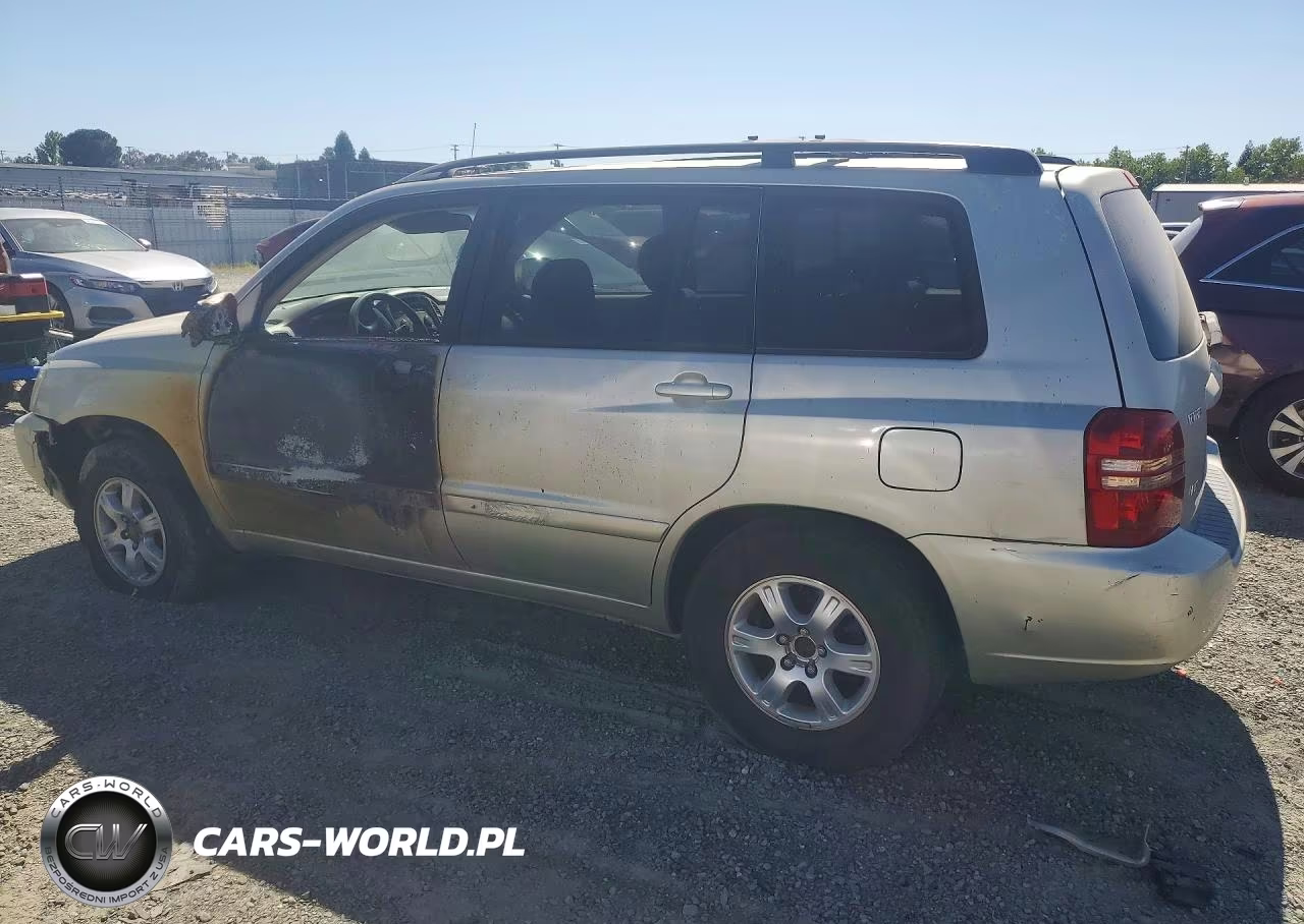2002 Toyota Highlander Base VIN:JTEGF21AX20044439 - 2