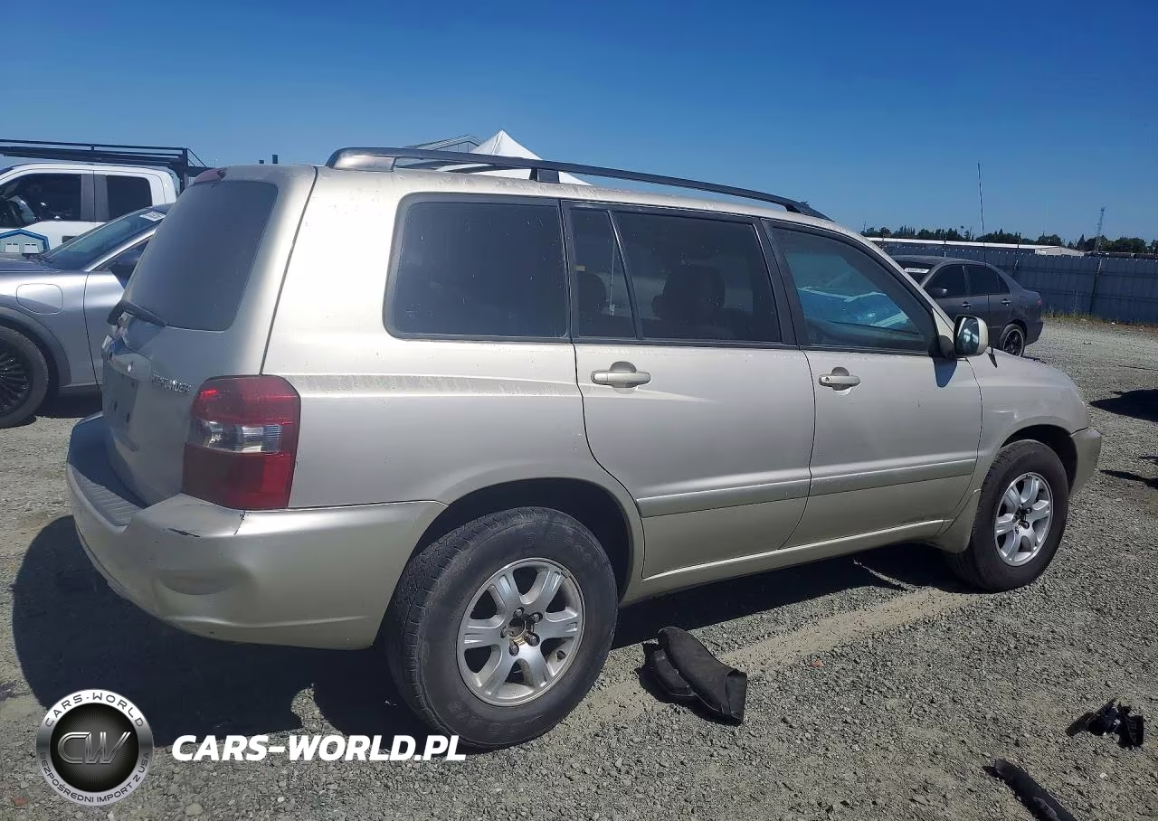 2002 Toyota Highlander Base VIN:JTEGF21AX20044439 - 3