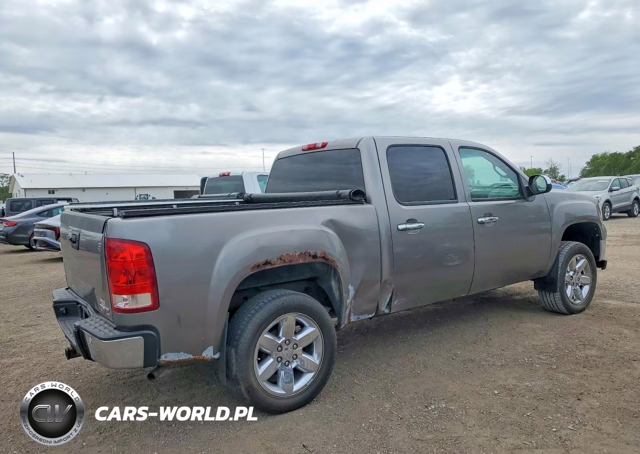 2013 GMC Sierra K1500 Sle VIN:3GTP2VE79DG111921 - 3