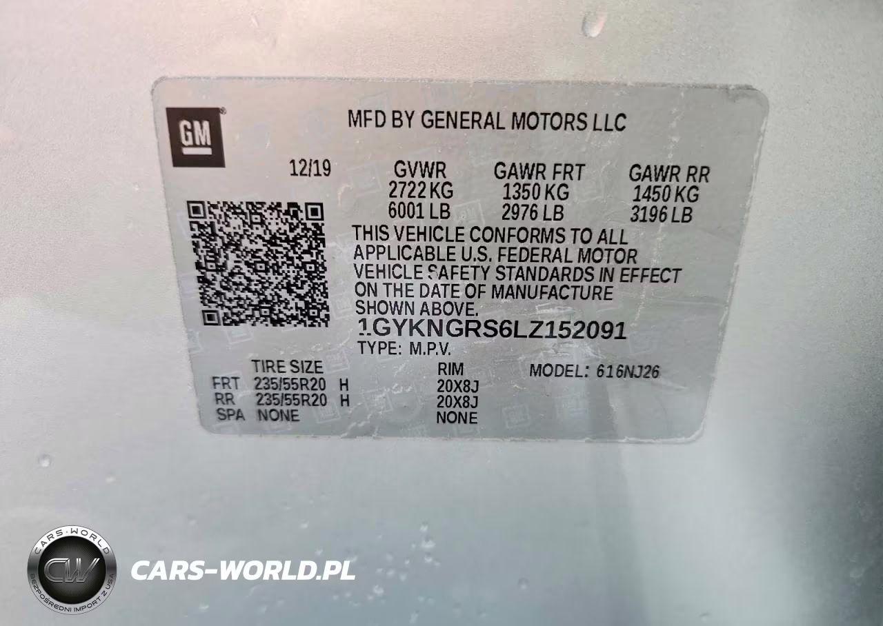 2020 Cadillac Xt5 Sport VIN:1GYKNGRS6LZ152091 - 13