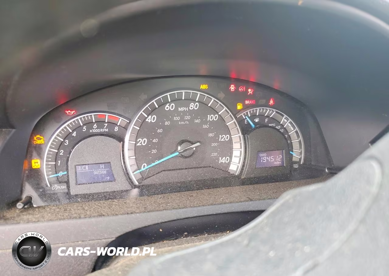 2012 Toyota Camry Se VIN:4T1BF1FK3CU542398 - 9