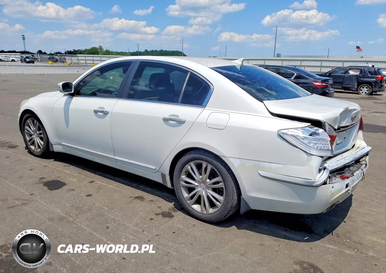 2011 Hyundai Genesis 3.8L VIN:KMHGC4DE7BU122896 - 2