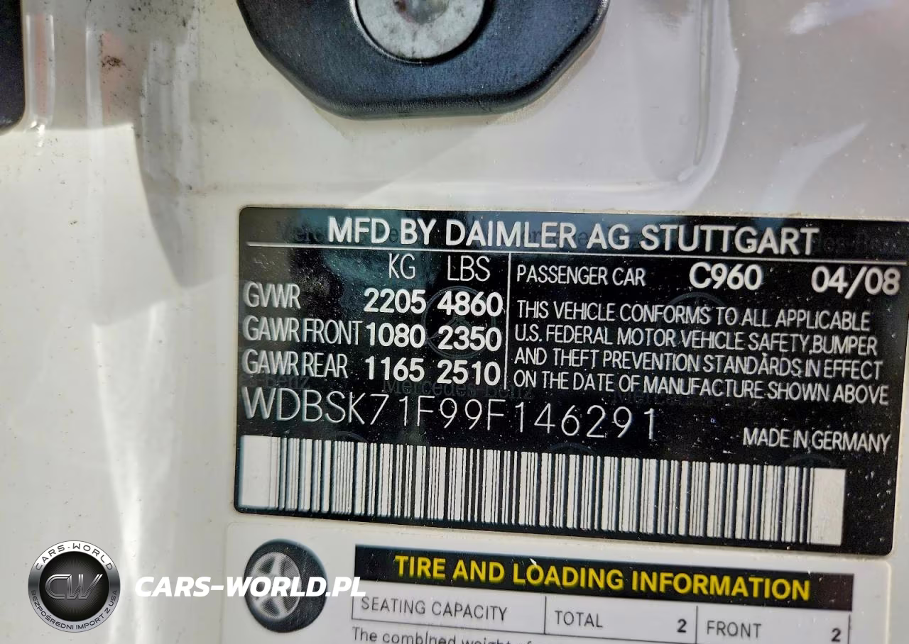 2009 Mercedes-Benz Sl 550 VIN:WDBSK71F99F146291 - 12