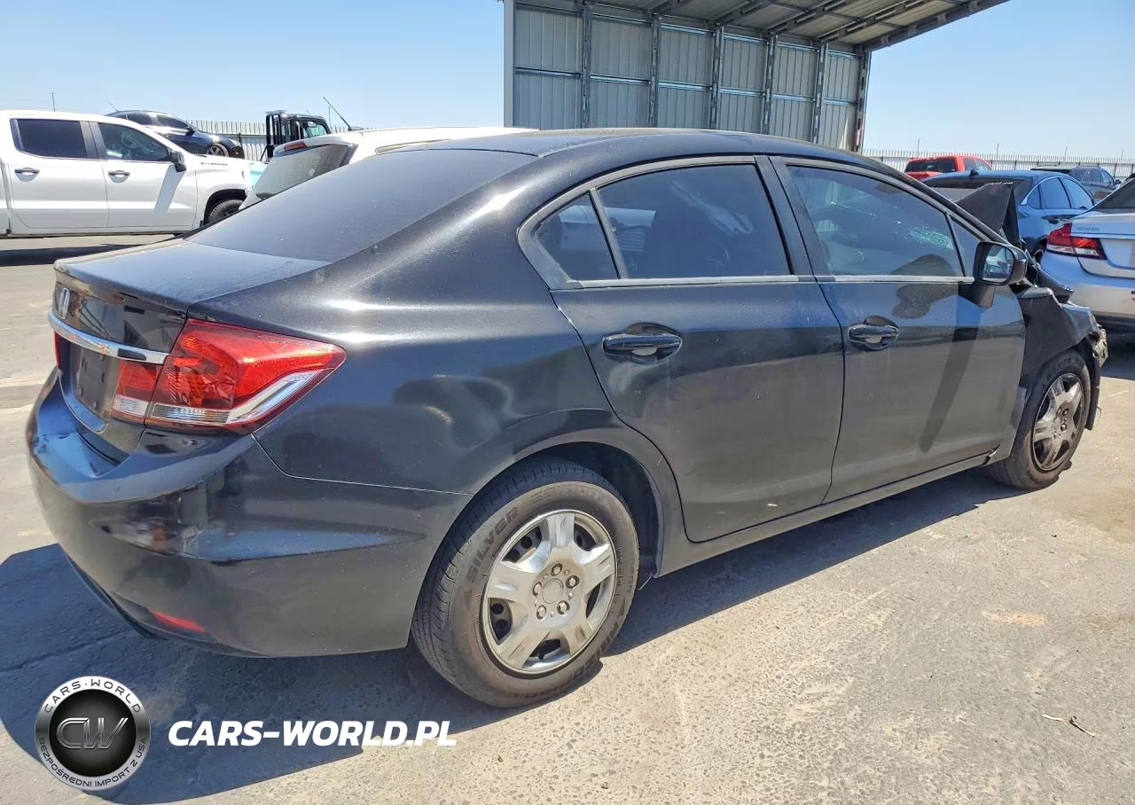 2014 Honda Civic Lx VIN:19XFB2F53EE216801 - 3
