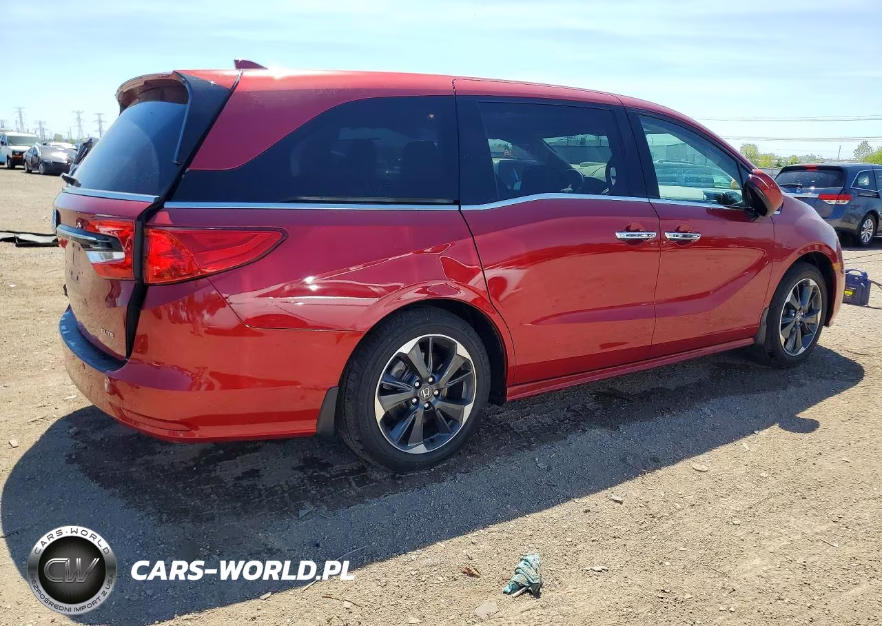 2024 Honda Odyssey Elite VIN:5FNRL6H9XRB003779 - 3