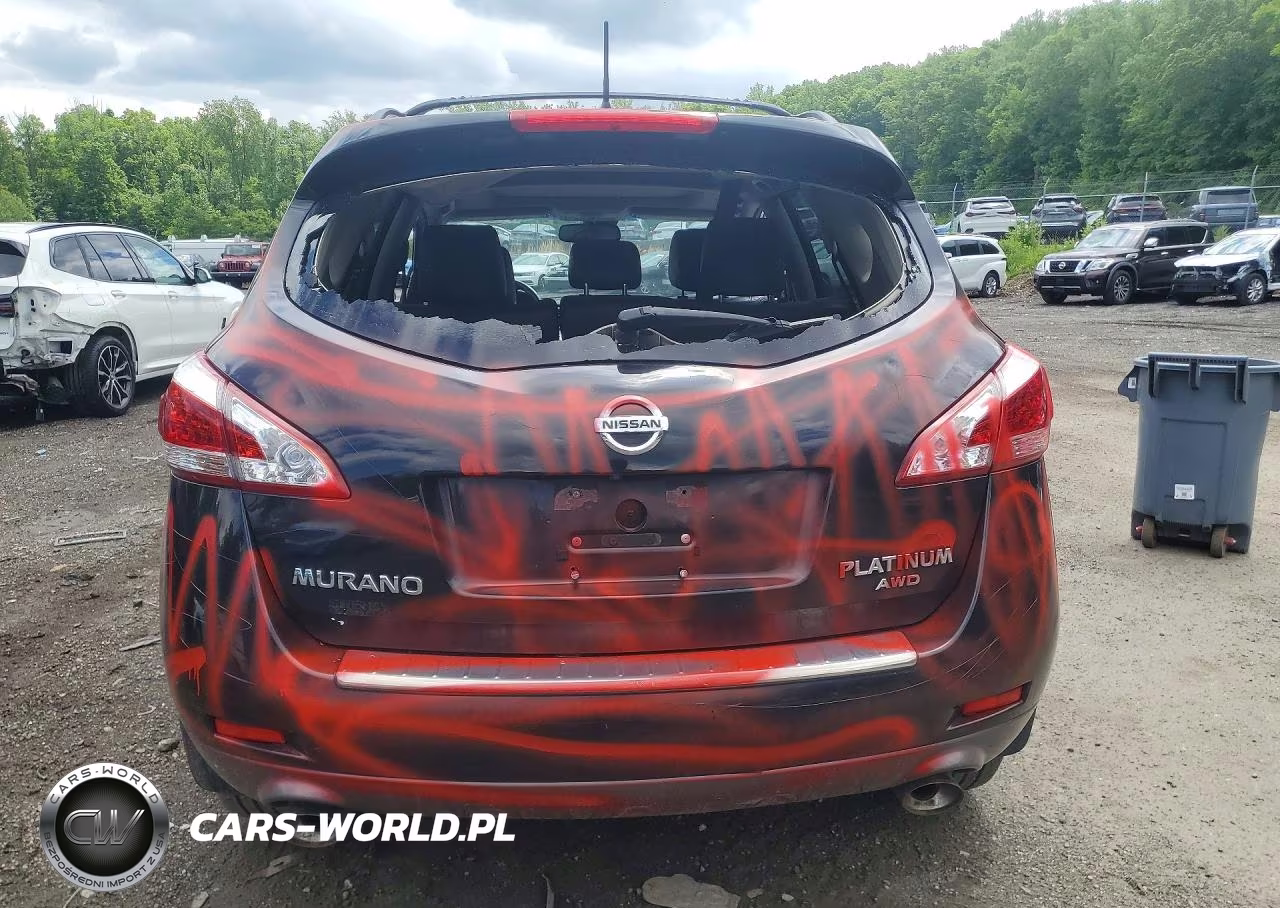 2012 Nissan Murano S VIN:JN8AZ1MW1CW234104 - 6
