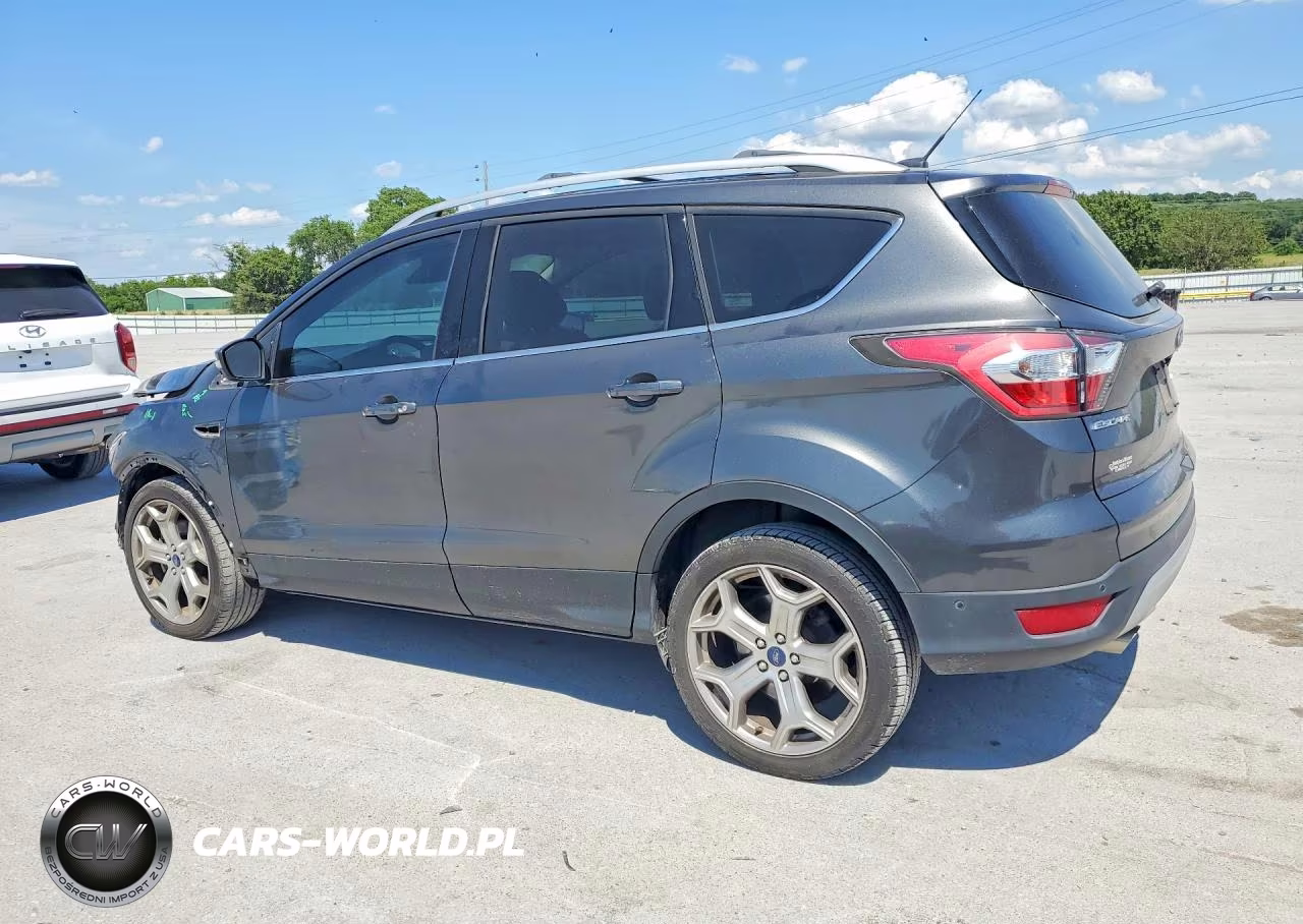 2017 Ford Escape Titanium VIN:1FMCU0J92HUA57766 - 2
