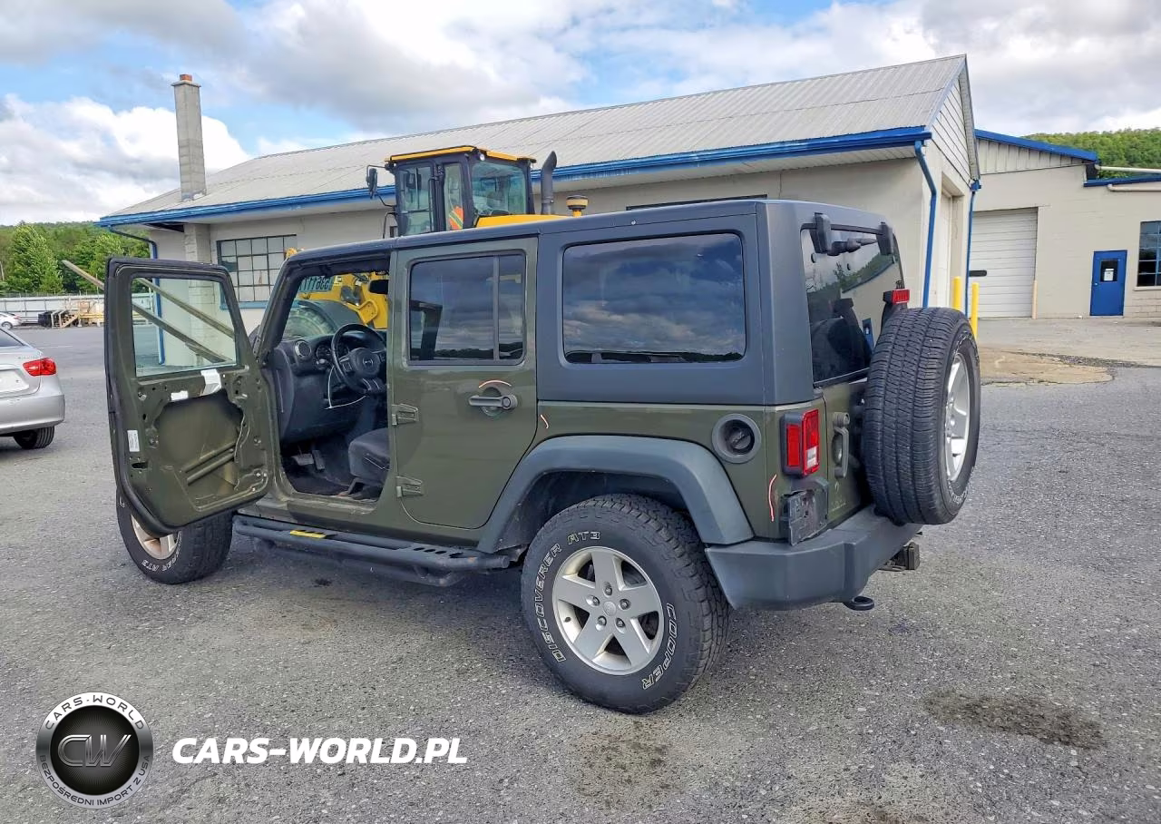 2016 Jeep Wrangler Unlimited Sport VIN:1C4BJWDG3GL118035 - 2