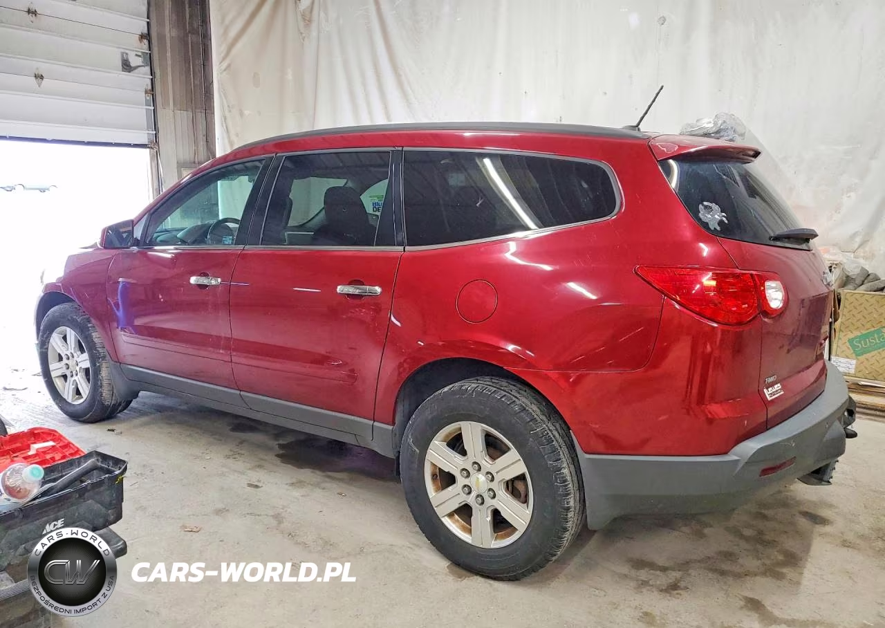 2011 Chevrolet Traverse Lt VIN:1GNKVGED8BJ160792 - 2