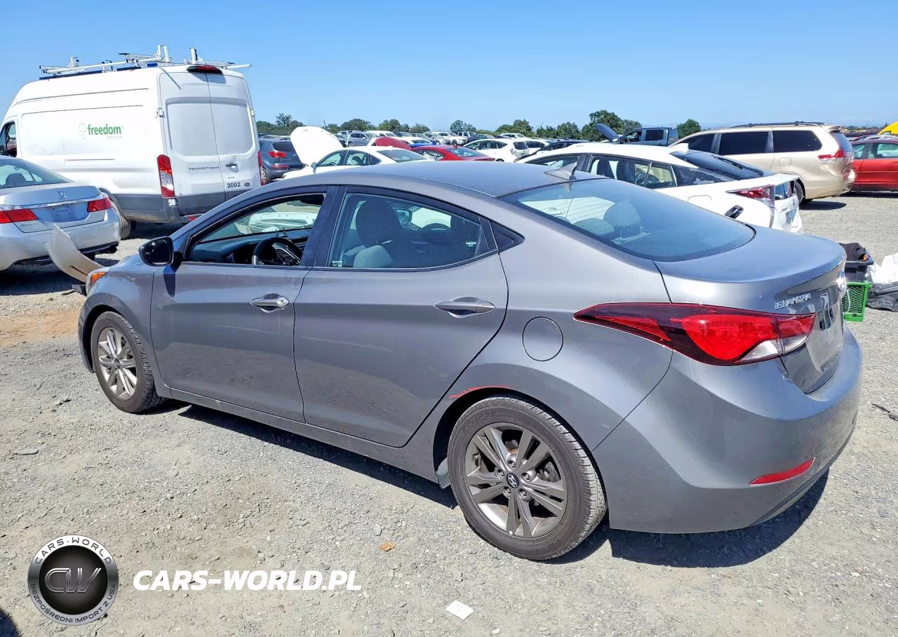 2014 Hyundai Elantra Se VIN:5NPDH4AE7EH519116 - 2