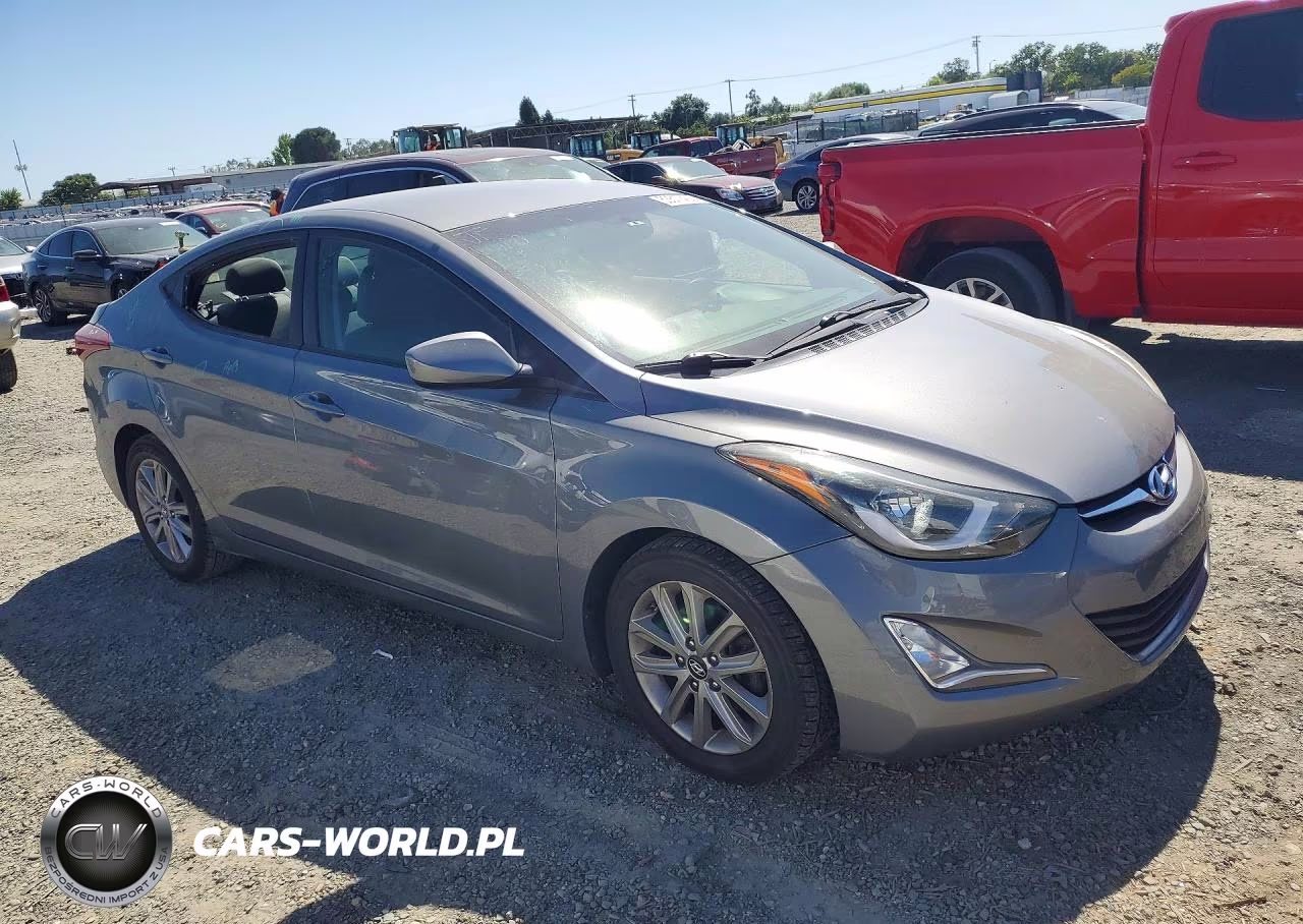 2014 Hyundai Elantra Se VIN:5NPDH4AE7EH519116 - 4