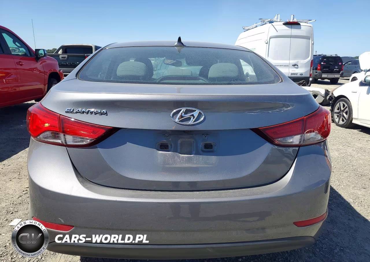2014 Hyundai Elantra Se VIN:5NPDH4AE7EH519116 - 6