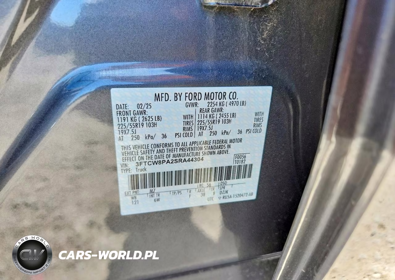 2025 Ford Maverick Lobo-Premium VIN:3FTCW8PA2SRA44304 - 12