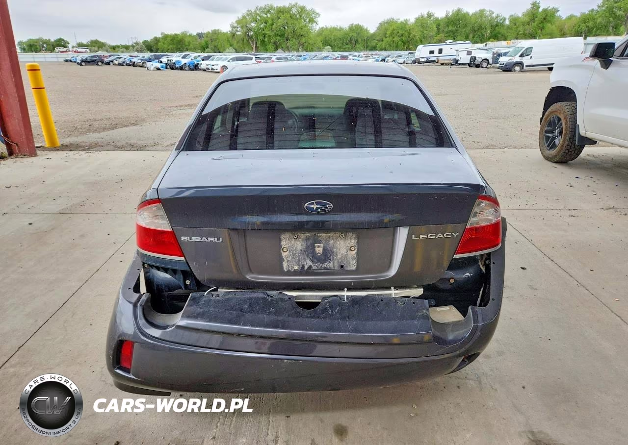 2009 Subaru Legacy 2.5I VIN:4S3BL616697218776 - 6