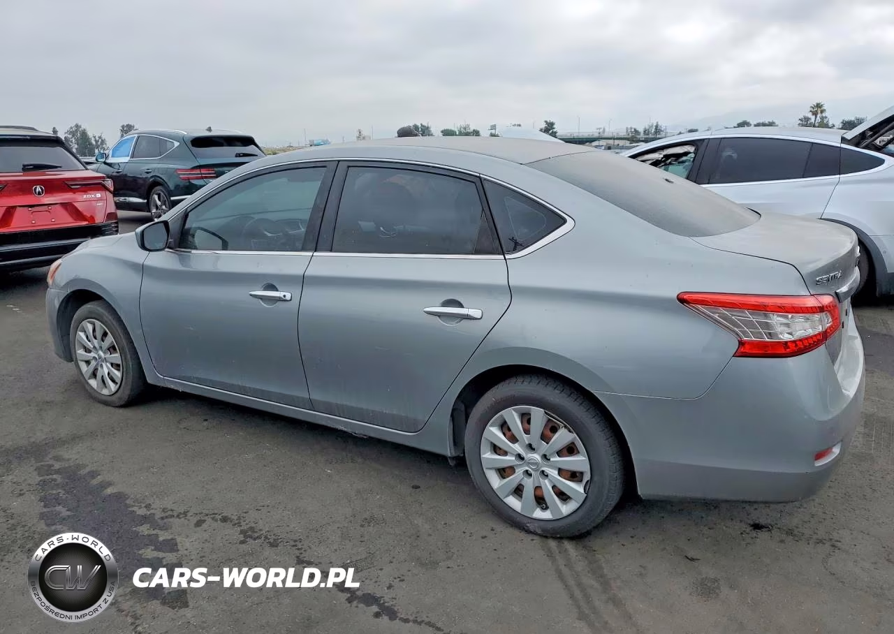 2014 NISSAN SENTRA S VIN:3N1AB7AP7EL676302 - 2