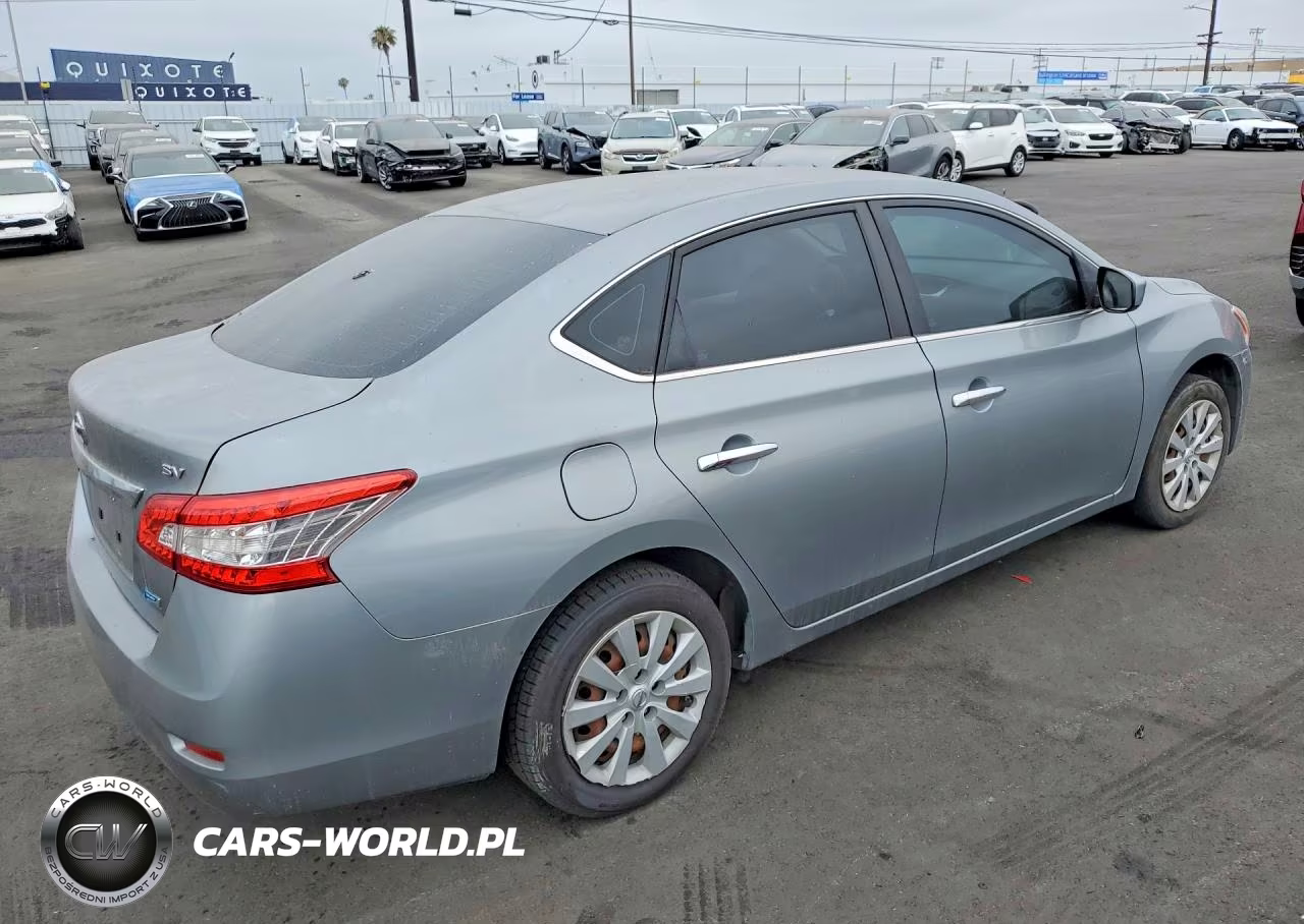 2014 NISSAN SENTRA S VIN:3N1AB7AP7EL676302 - 3