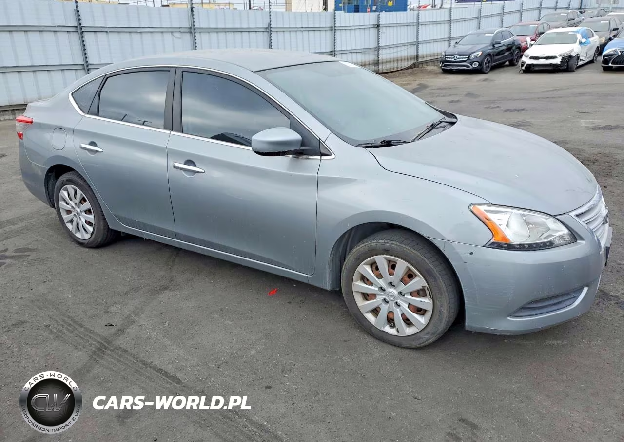 2014 NISSAN SENTRA S VIN:3N1AB7AP7EL676302 - 4