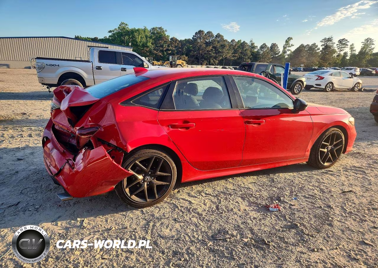 2025 Honda Civic Sport VIN:2HGFE2F58SH573903 - 3