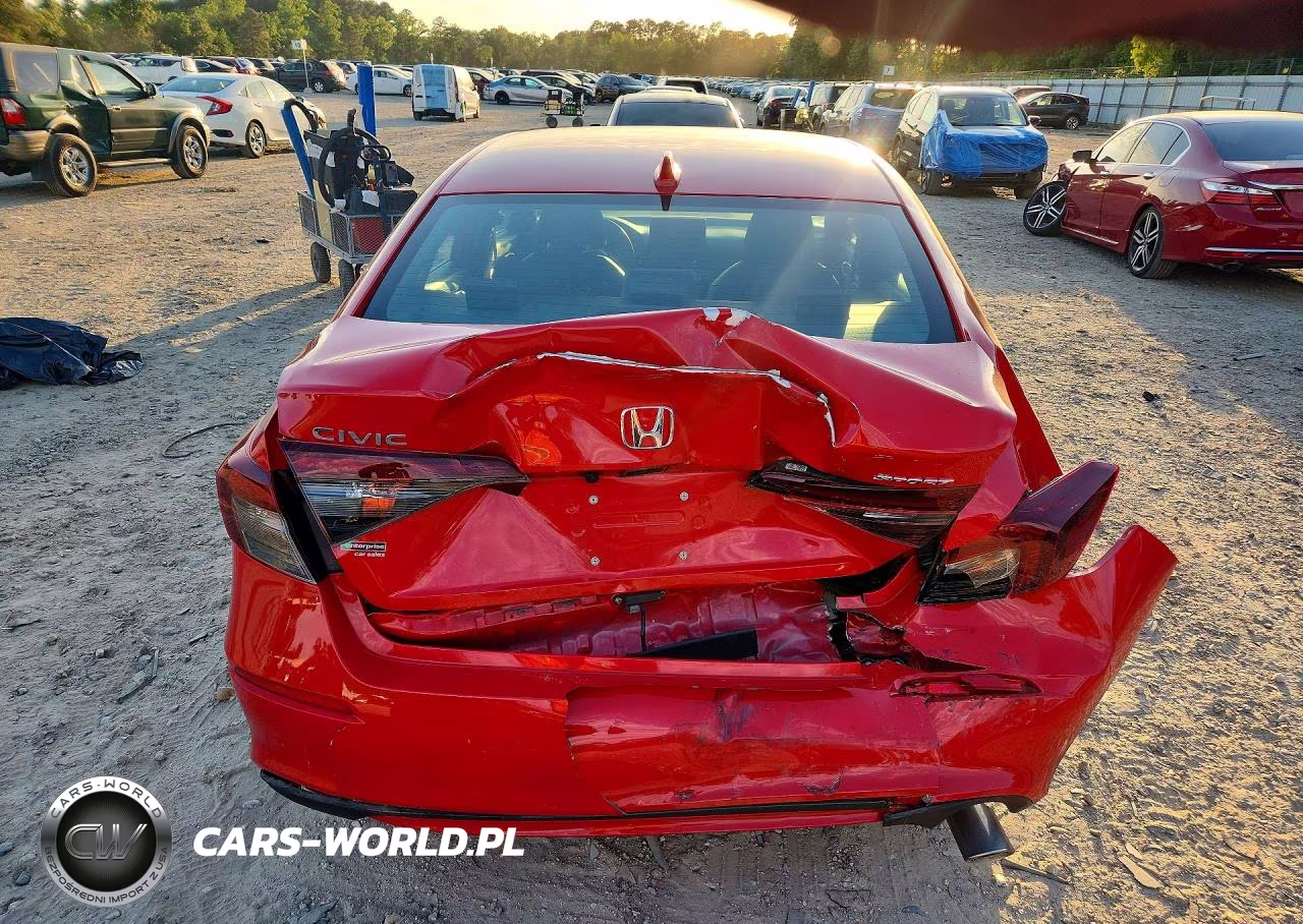 2025 Honda Civic Sport VIN:2HGFE2F58SH573903 - 6